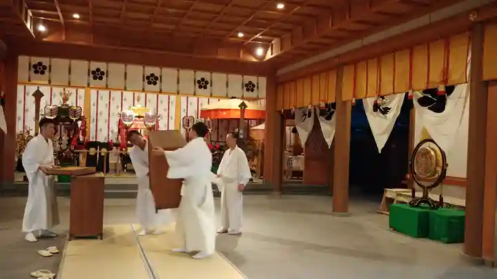 北野神社御旅所・神輿岡神社(北野天満宮境外末社)のお祭り