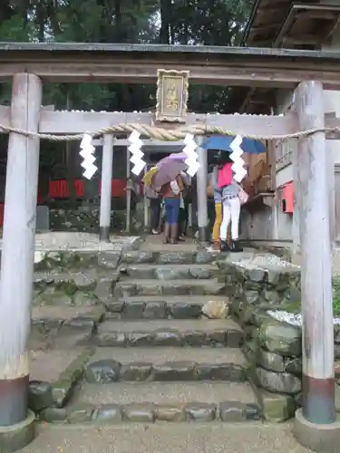 御髪神社の鳥居