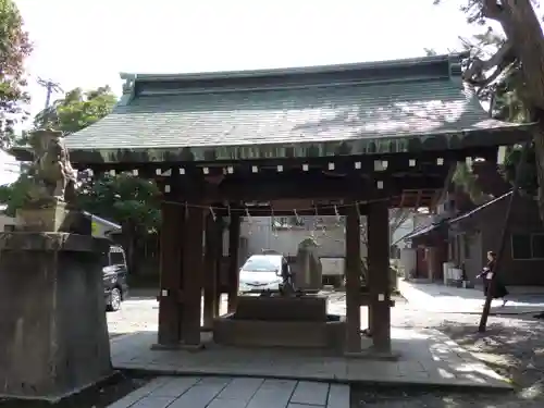 安江八幡宮の手水舎