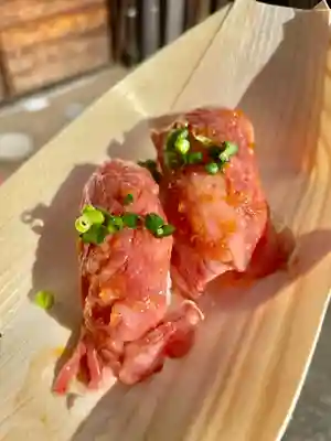 三光稲荷神社の食事