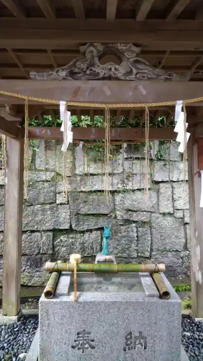 泉神社の手水舎