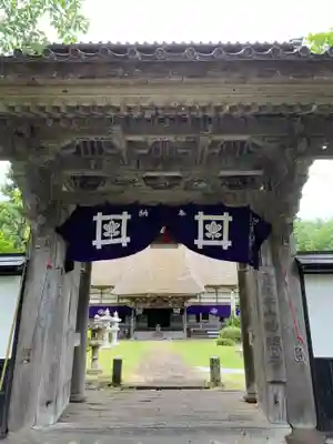 妙照寺の山門・神門