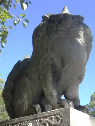 藤森神社の狛犬