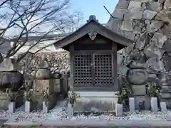 男山八幡宮の周辺