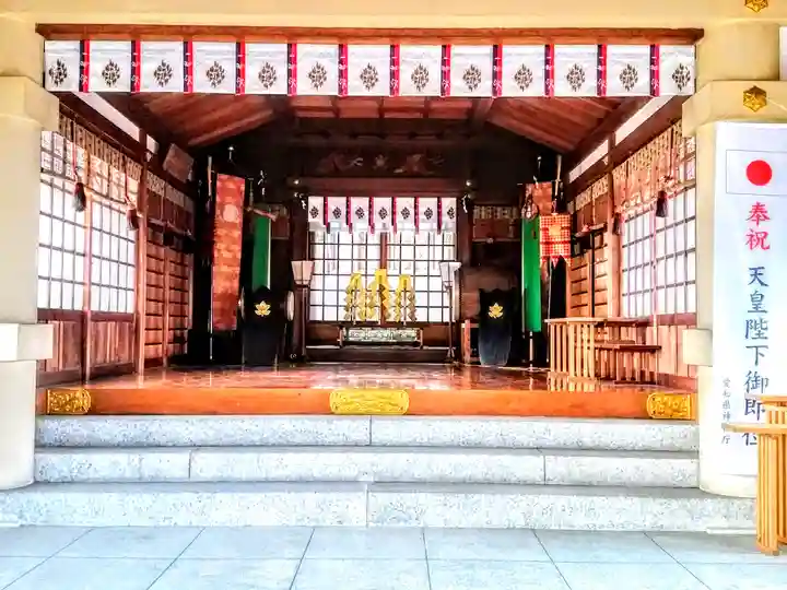 下中八幡宮の本殿・本堂