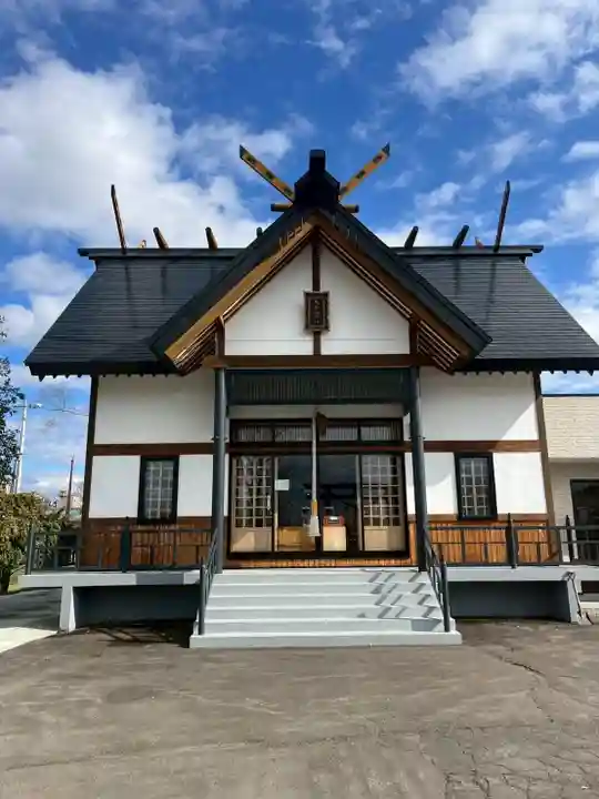 大楽毛神社の本殿・本堂