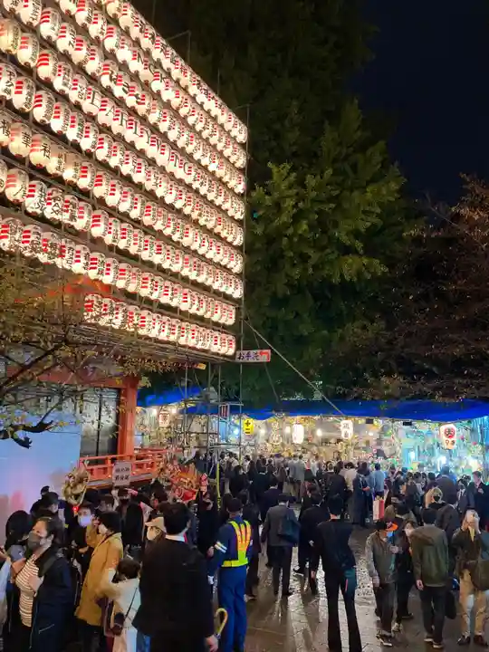 花園神社のお祭り