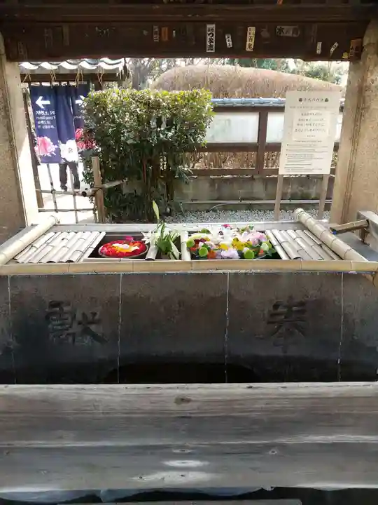 上野東照宮の手水舎