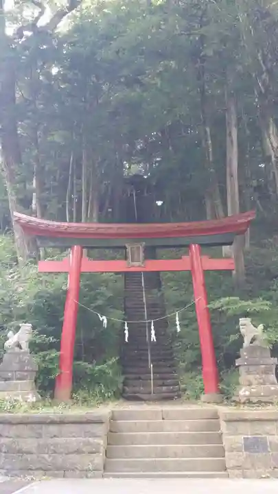 魔王天神社の鳥居