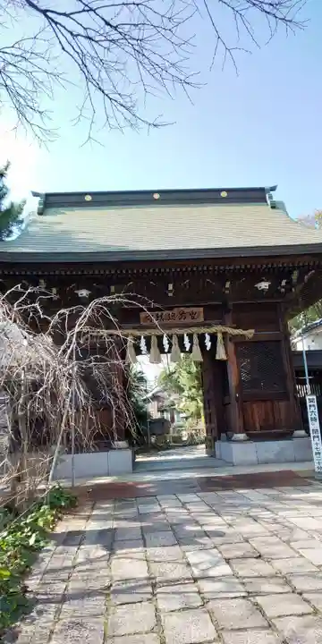 小倉祇園八坂神社の山門・神門