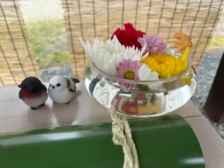 留辺蘂神社の手水舎