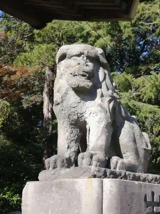 常陸第三宮 吉田神社の狛犬