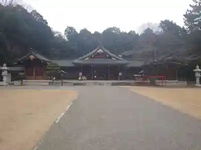 群馬県護国神社の本殿・本堂