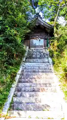 阿奈志神社の本殿・本堂
