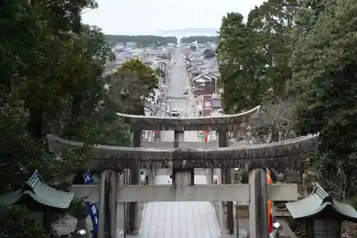 宮地嶽神社の鳥居