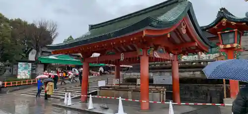 伏見稲荷大社の手水舎