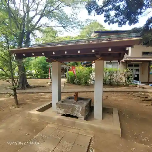 白幡神社の手水舎