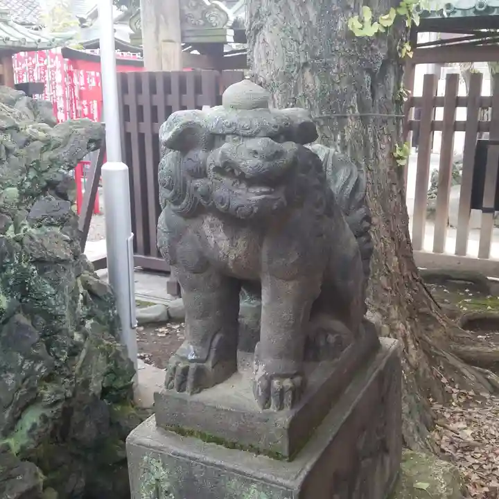 牛嶋神社の狛犬