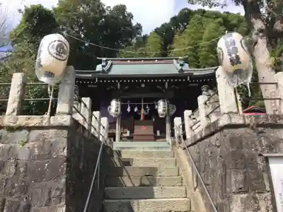 諏訪神社の本殿・本堂