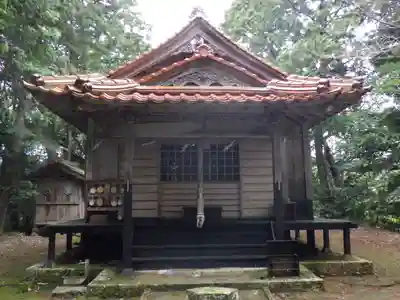 天日名鳥命神社の本殿・本堂