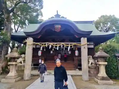 津嶋部神社の本殿・本堂