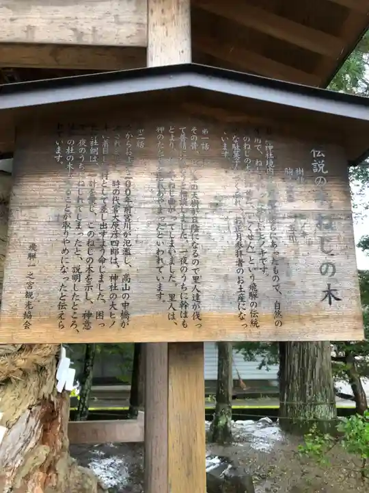 飛驒一宮水無神社(岐阜県)