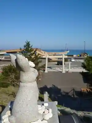 白兎神社の狛犬