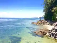 八百富神社の景色