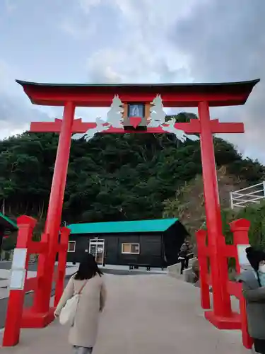 元乃隅神社の鳥居