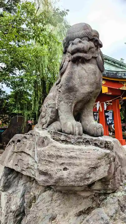 浅草神社の狛犬