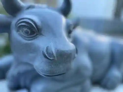 成子天神社の狛犬