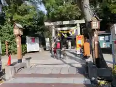 伊奴神社の鳥居