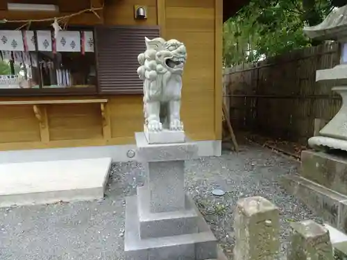 千栗八幡宮の狛犬