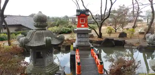 八幡宮の庭園