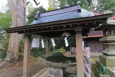 八幡神社の手水舎
