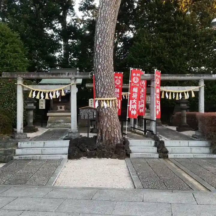 中野沼袋氷川神社の末社・摂社