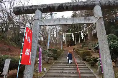 三春大神宮の鳥居