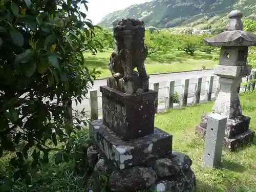 井田神社の狛犬