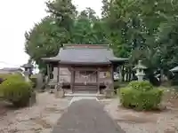 落合神社の本殿・本堂