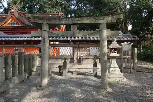 積川神社の鳥居