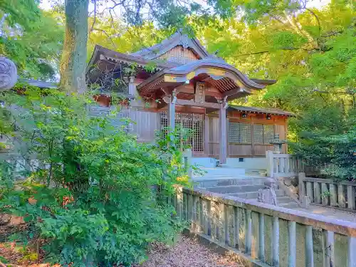 白山神社（木曽川町黒田）の本殿・本堂