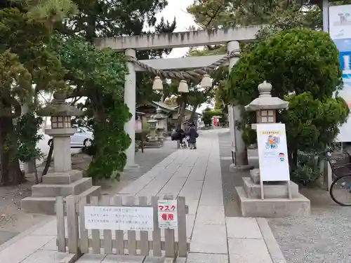 森戸大明神（森戸神社）の鳥居