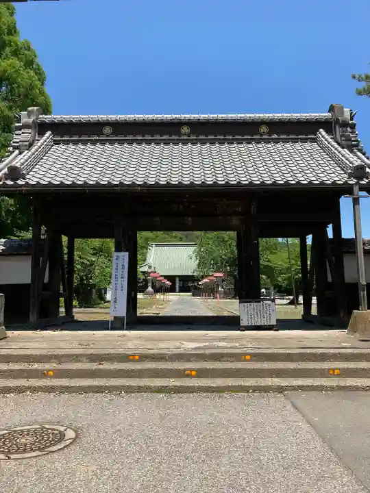 大光院 新田寺の山門・神門