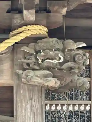 丸子山王日枝神社の芸術