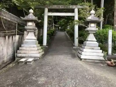 大和国鹿島香取本宮の鳥居