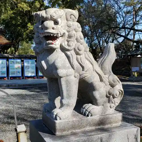 治水神社の狛犬