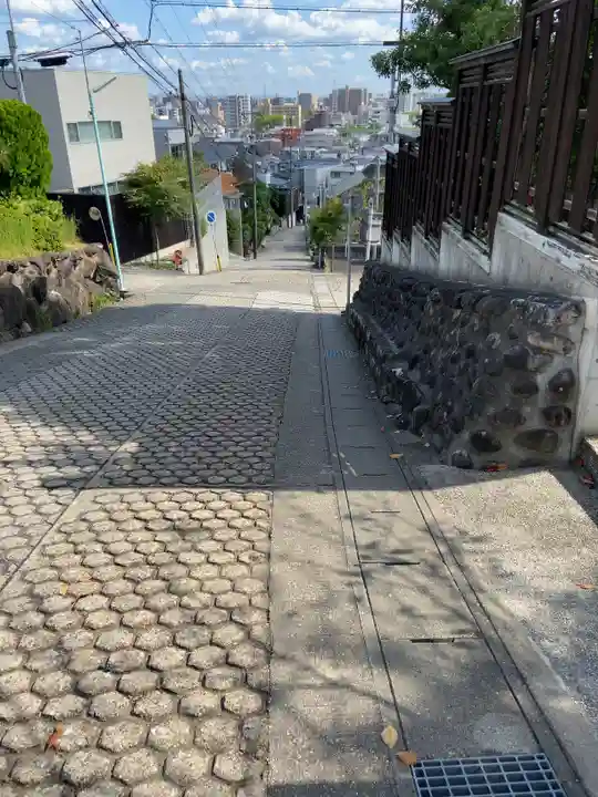 塩竃神社の周辺