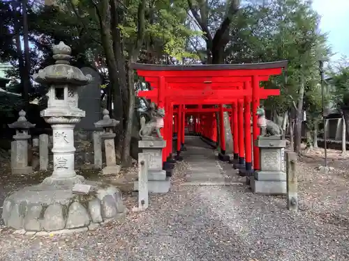 闇之森八幡社の鳥居