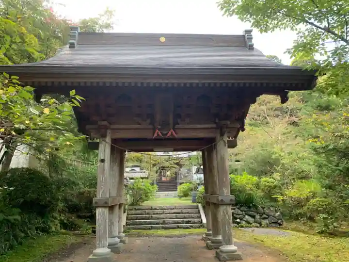法宣寺の山門・神門