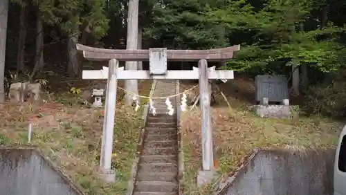 白石神社の鳥居